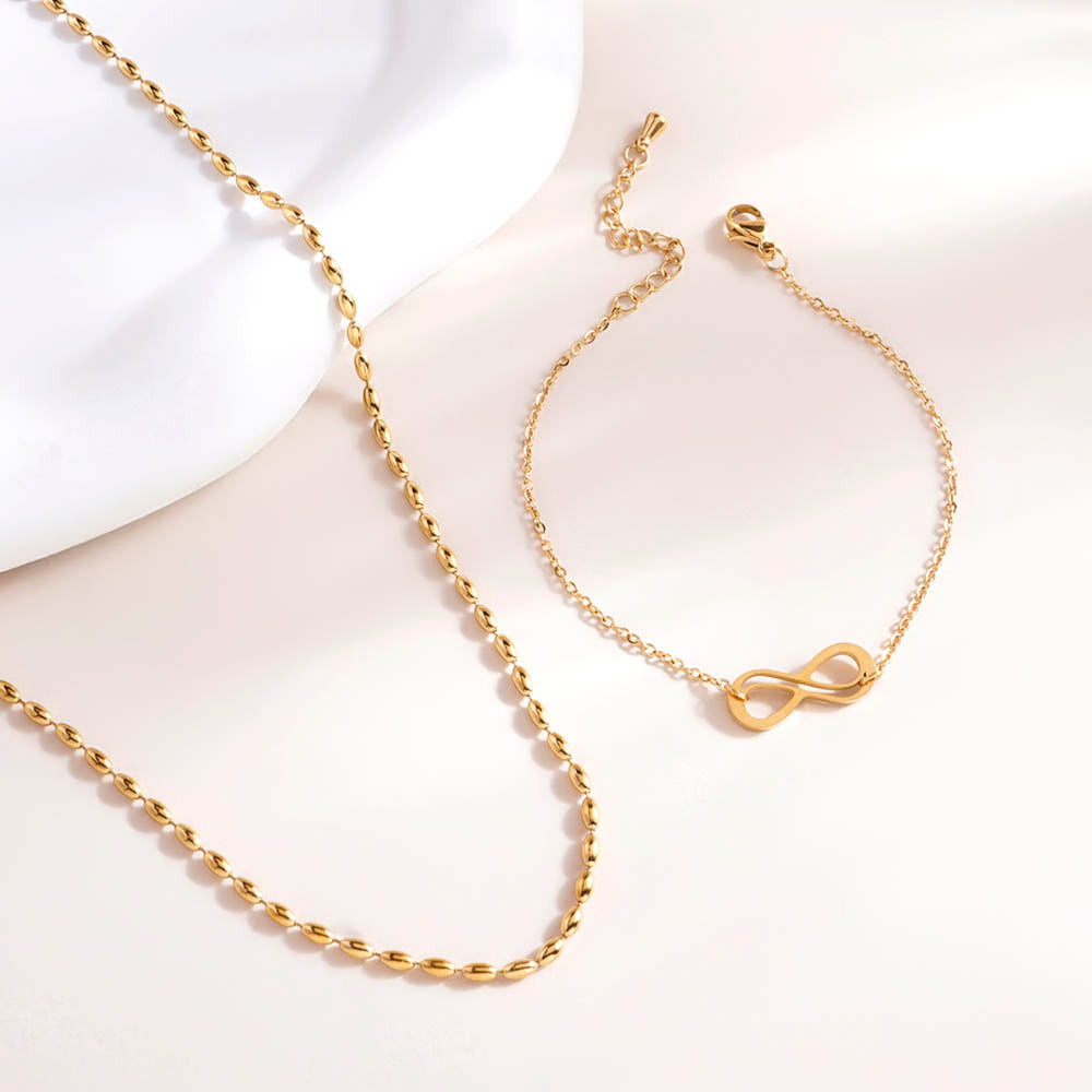 Golden Infinity Accent Set