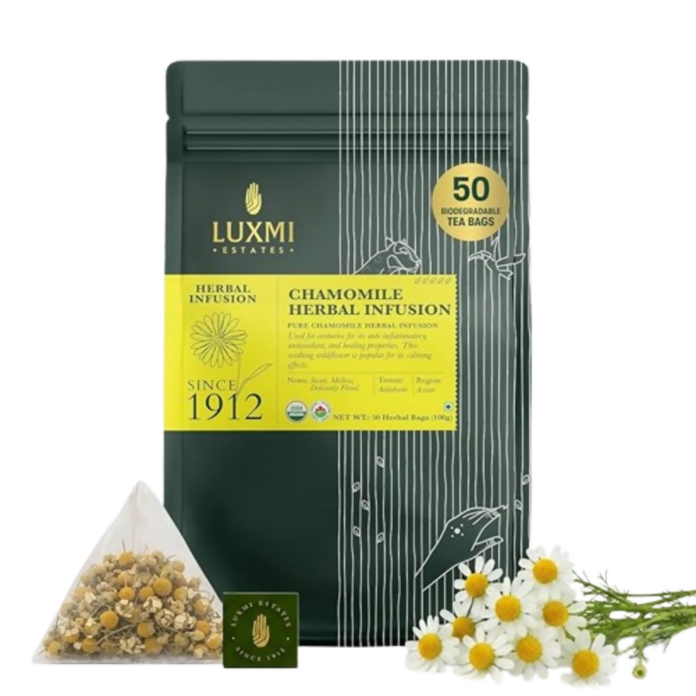 Luxmi Estates Organic Chamomile Herbal Infusion