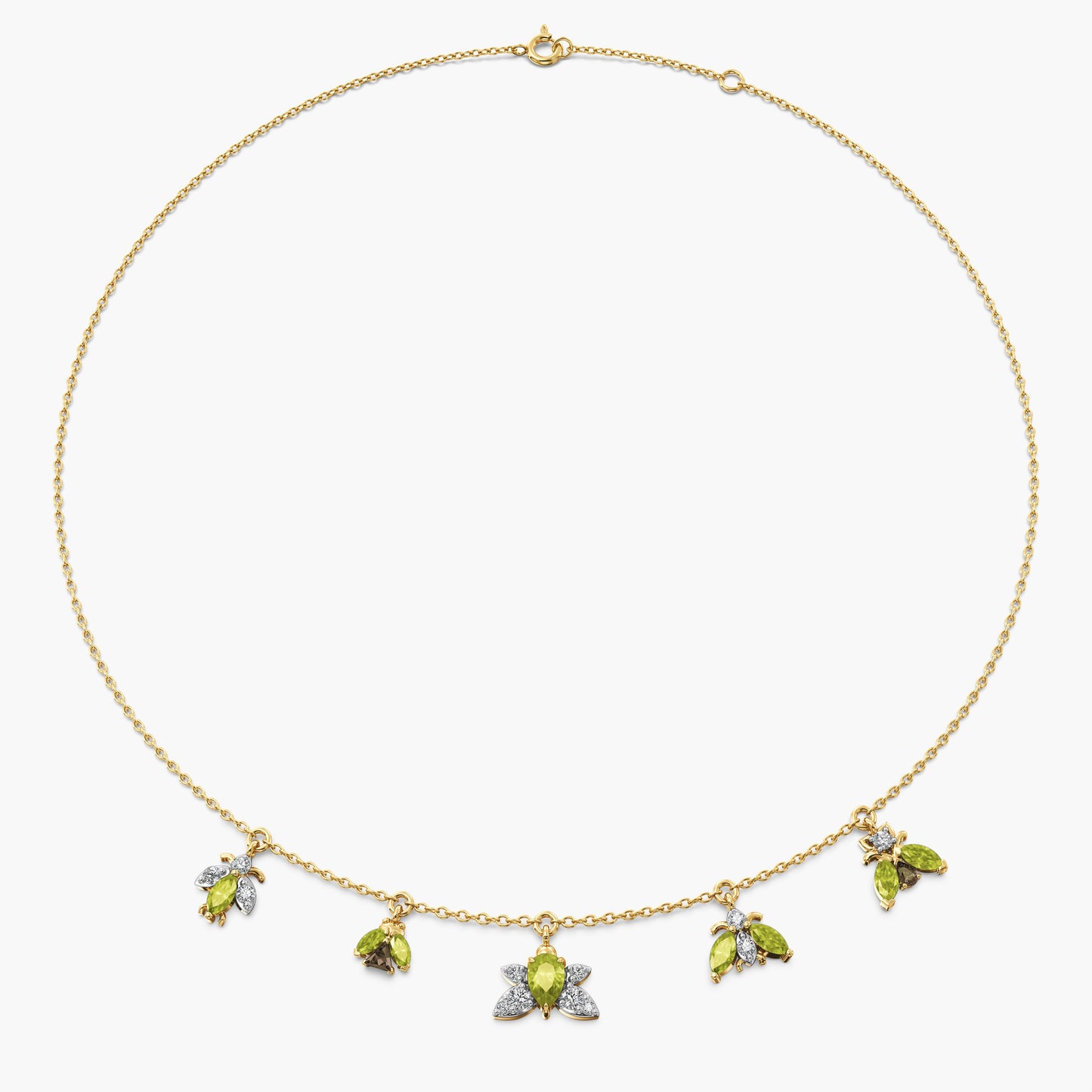 925 Sterling Silver Garden Reverie Necklace