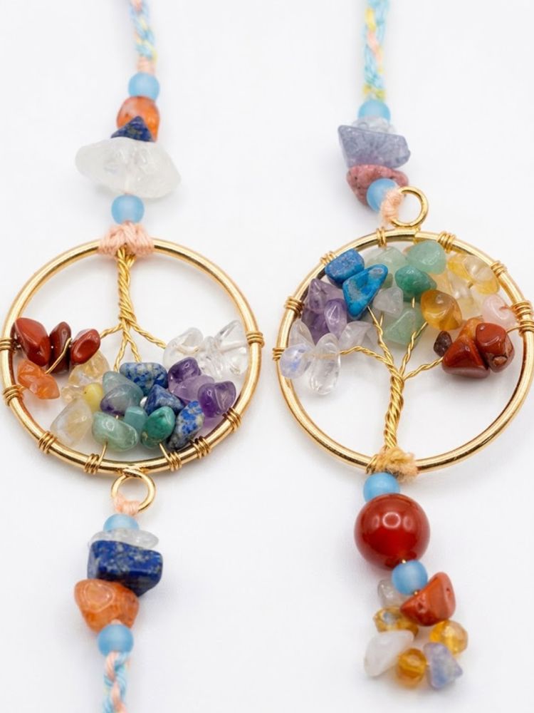 NVR Set of 2 Artificial Stones Bhaiya Bhabhi Rakhi with Roli Chawal Chandan Mishri