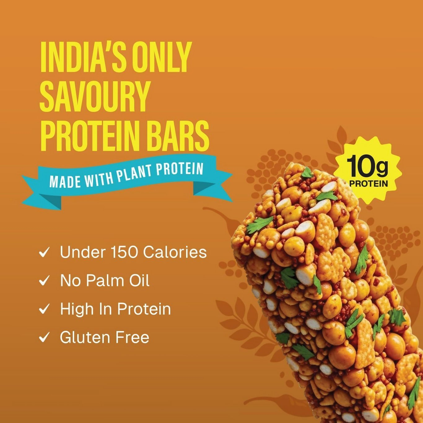 Phab Curry Podi Leaf Protein Bars