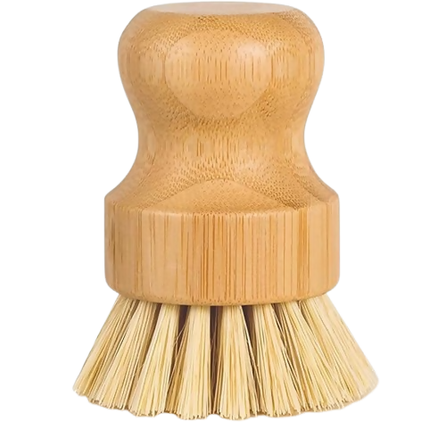 Not Available Bamboo Dish Scrub Brush for Kitchen