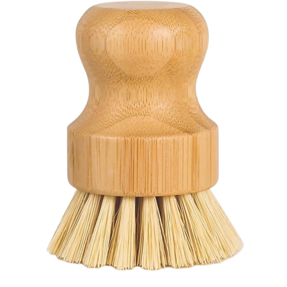 Not Available Bamboo Dish Scrub Brush for Kitchen