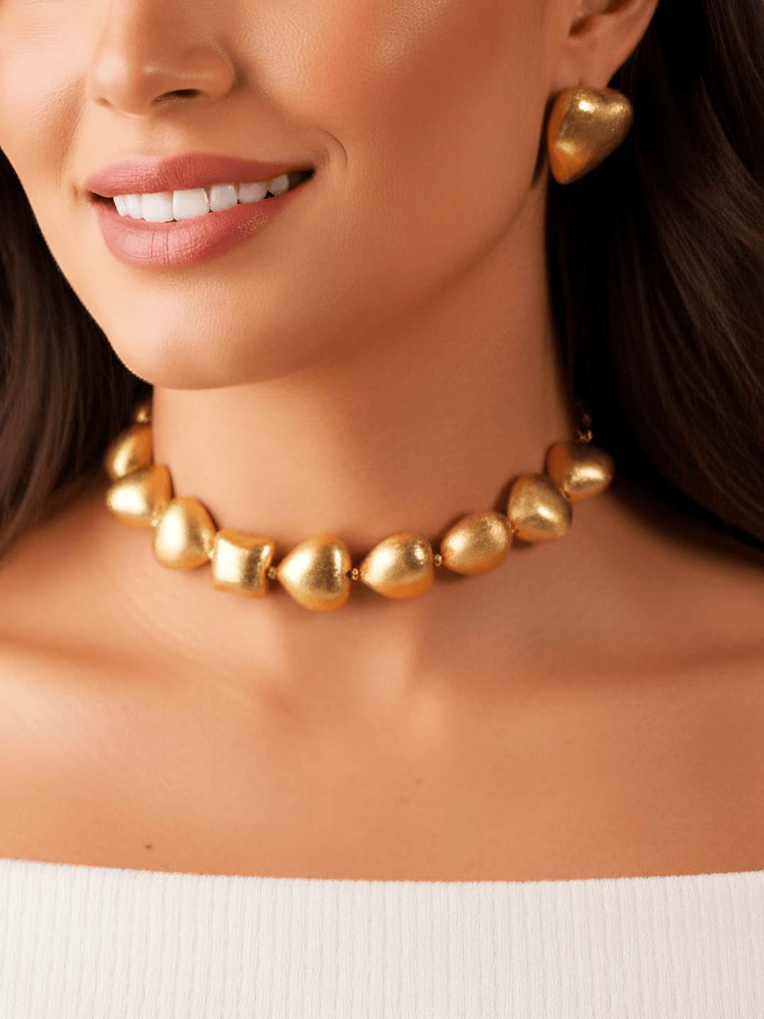 Amoria Timeless Heart Anti-Tarnish Jewelry Set