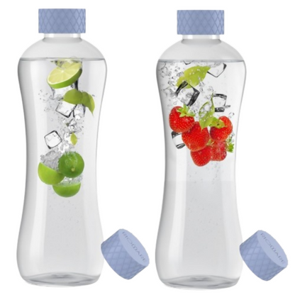 Rioware Glass Water Bottle - Blue
