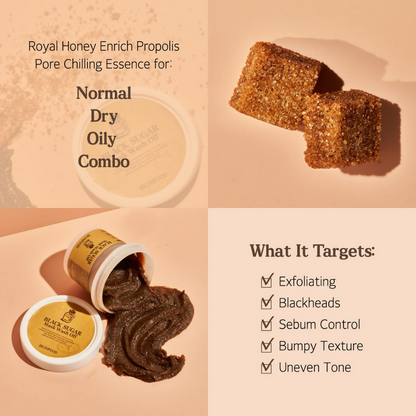Skin Food Black Sugar Mask Wash Off Exfoliator
