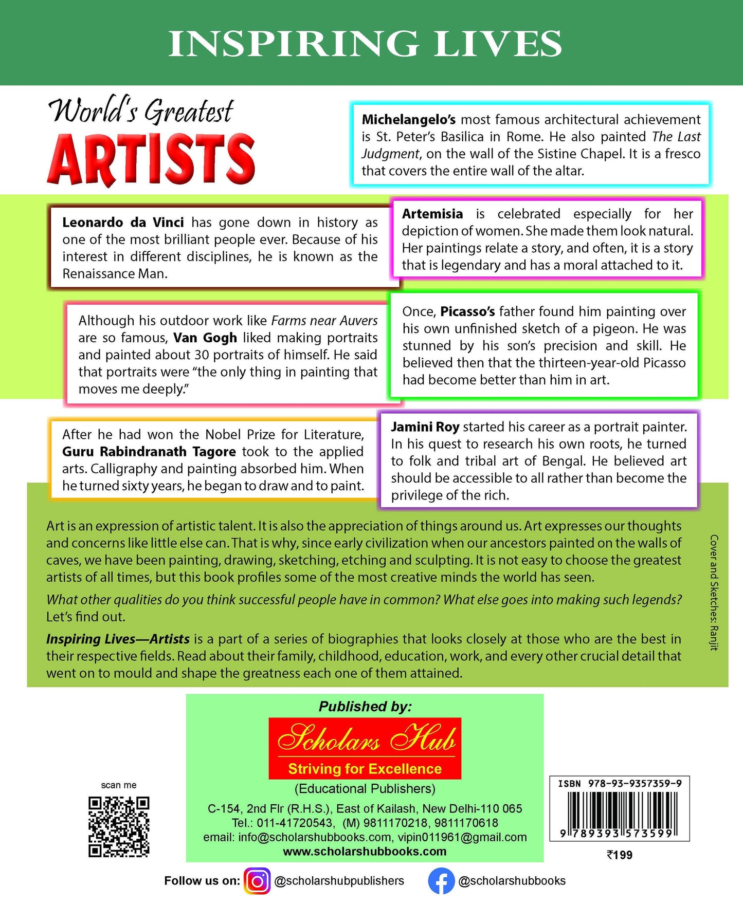 Inspiring Lives- World'S Greatest Artists