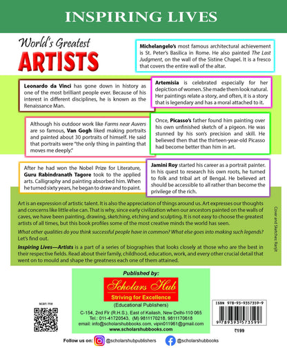 Inspiring Lives- World'S Greatest Artists