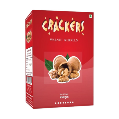 Go Crackers Kashmiri Brown Halves Dried Walnuts Kernels Without Shell