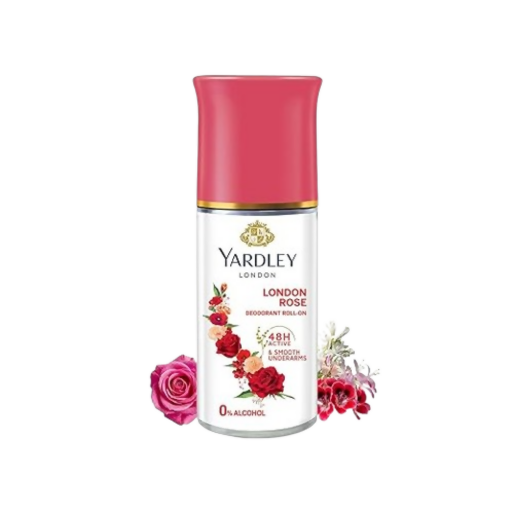 Yardley London Rose Underarm Deodorant Roll On