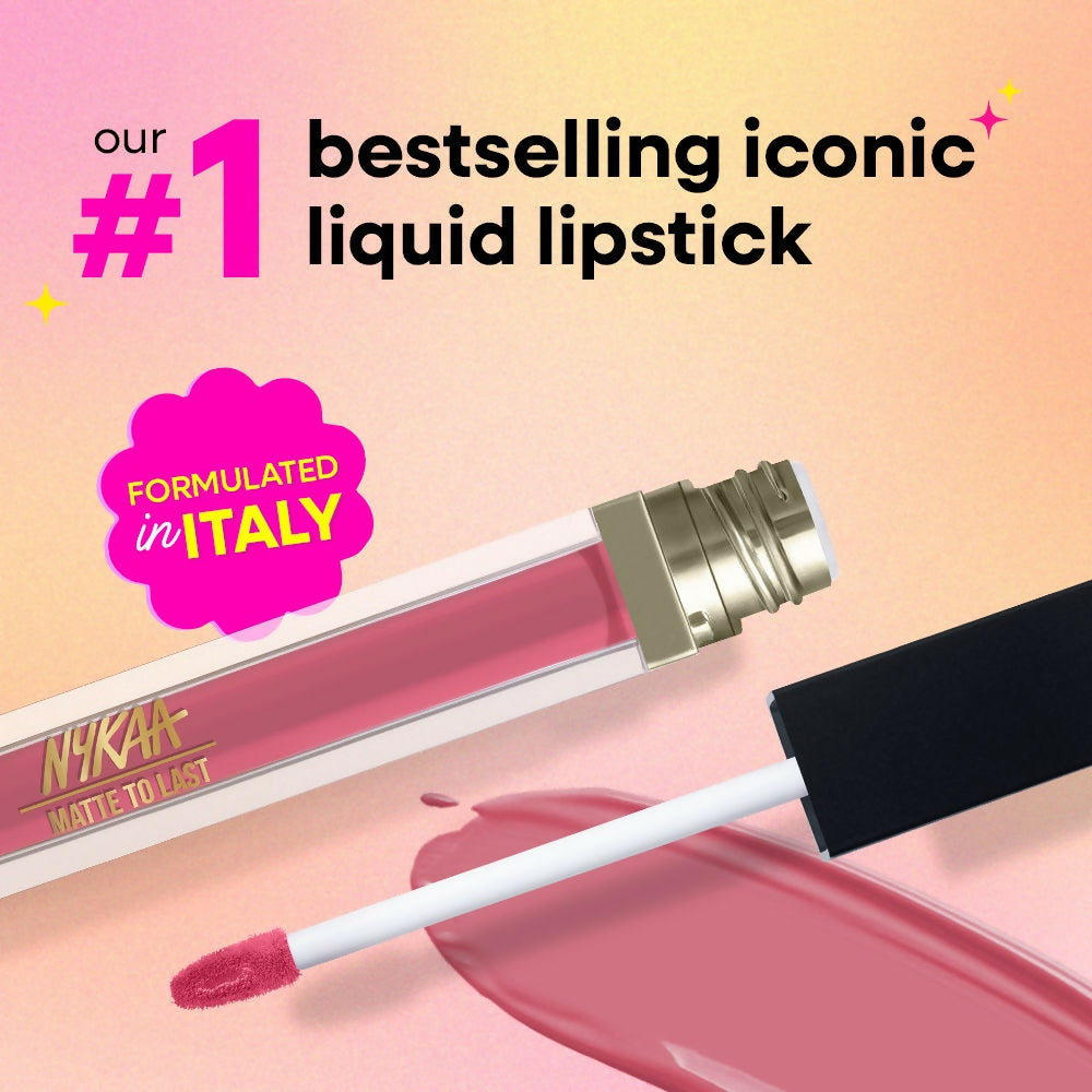 Nykaa Matte To Last ! Transferproof Liquid Lipstick - Le Pondy-15