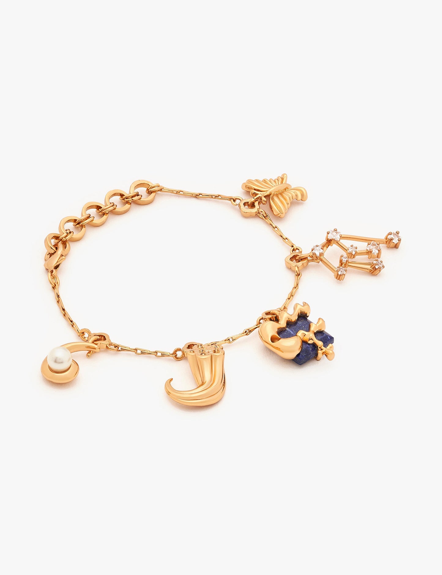 The Zodiac Series - Aquarius Charm Bracelet