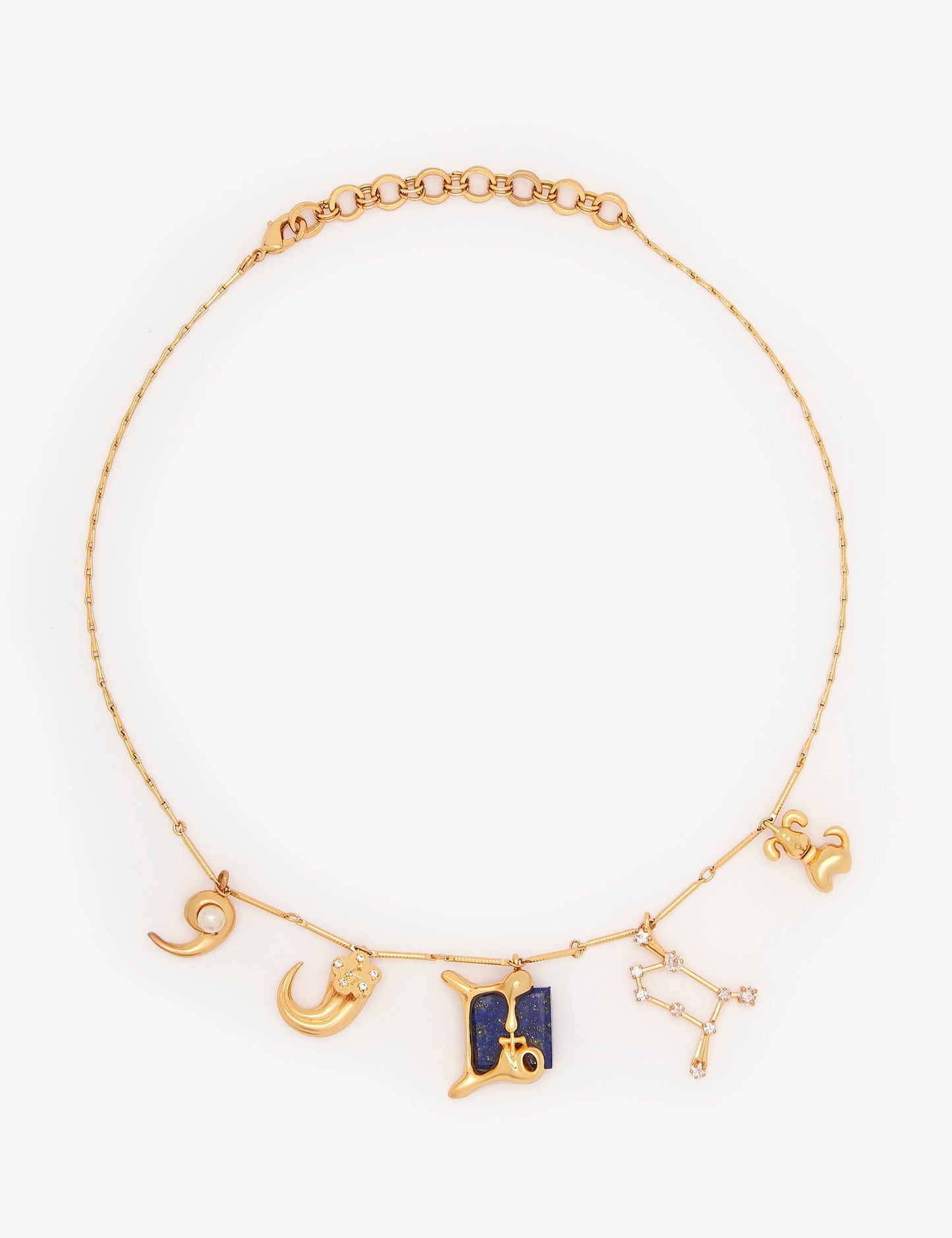 The Zodiac Series - Gemini Charm Necklace