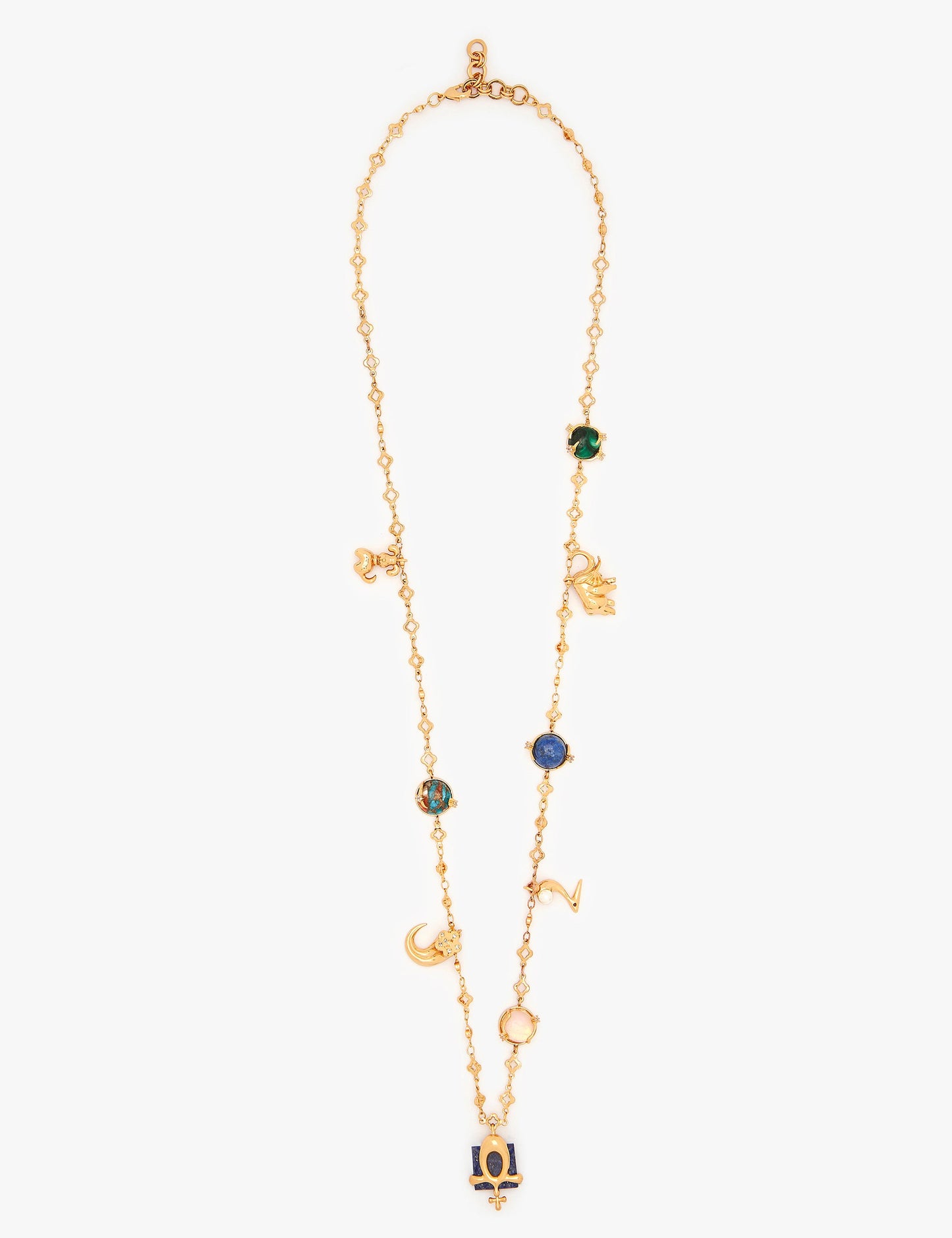 The Zodiac Series - Libra Vintage Celestial Halo Necklace
