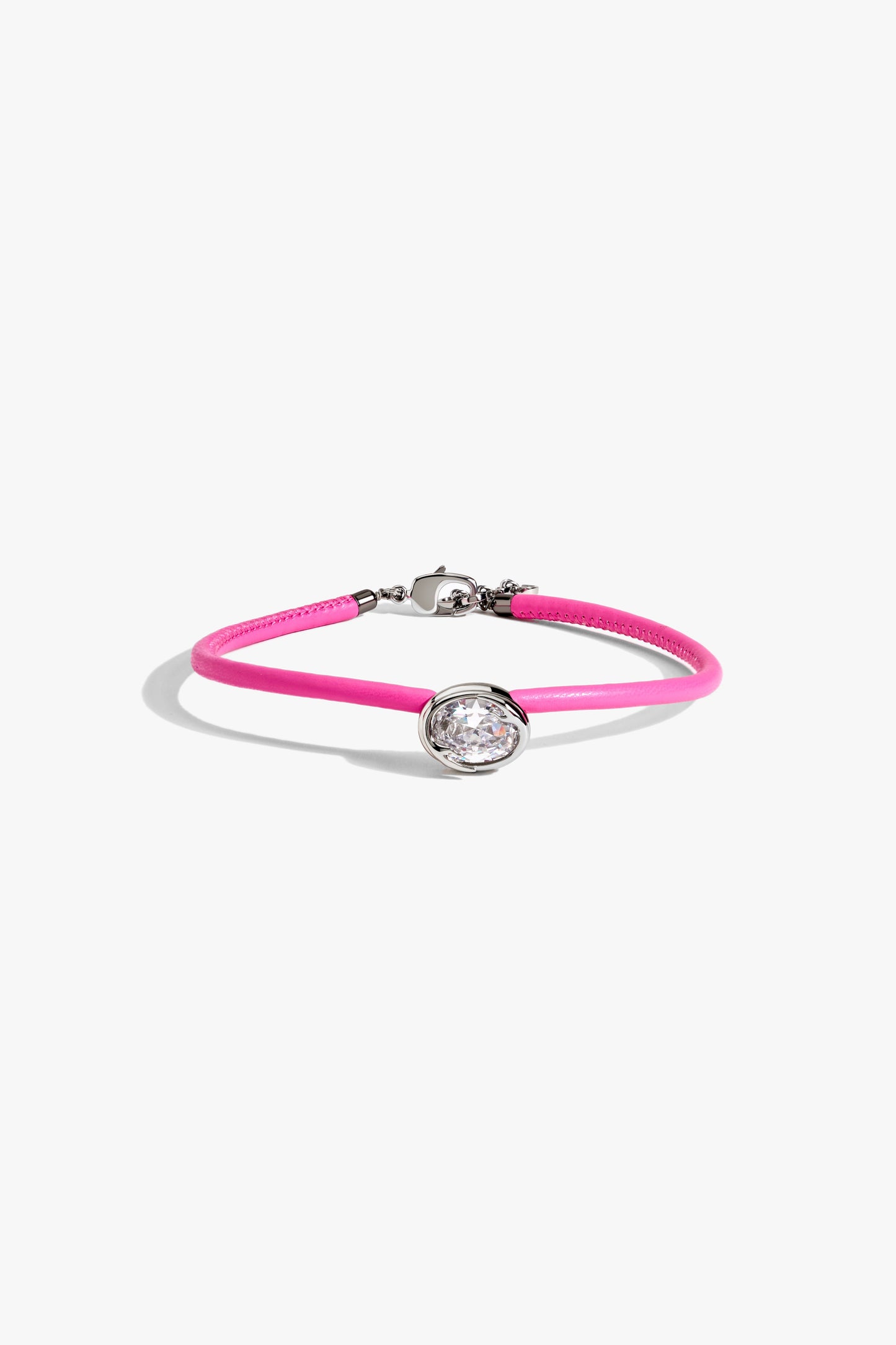 The Confessions Choker in Pink Spritz