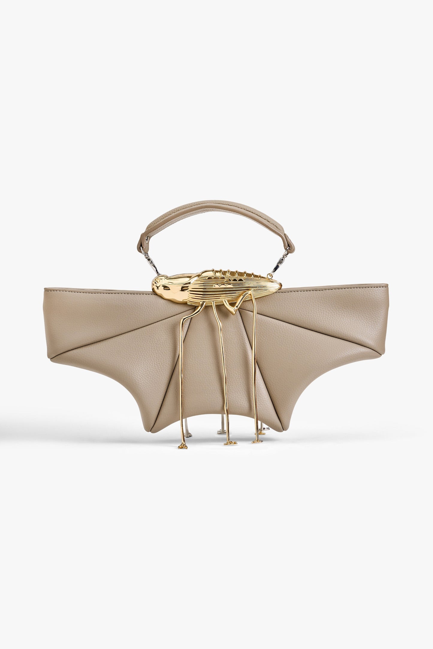 The Koko Runway Klutch In Taupe