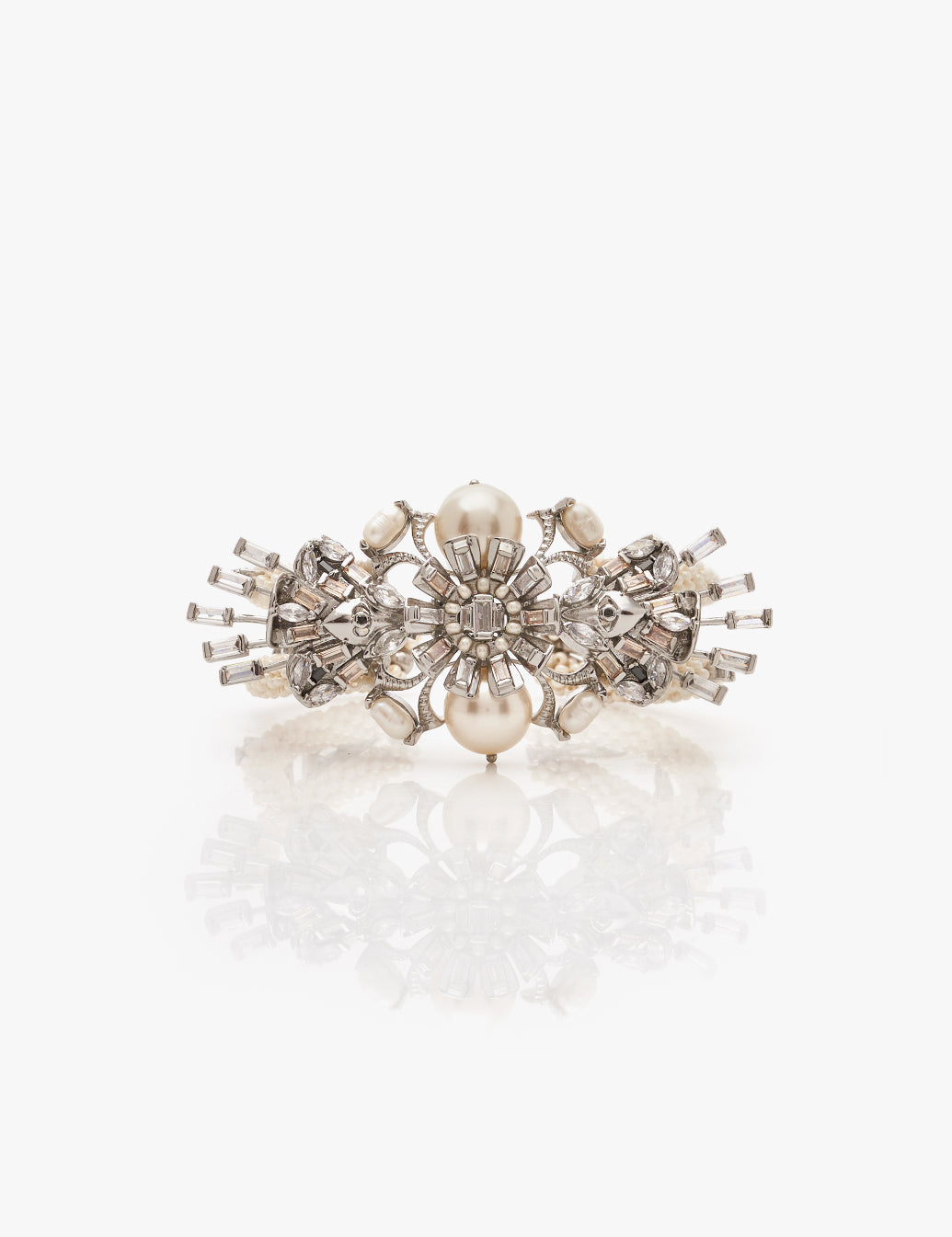 Riviera Pearl Noir Bracelet