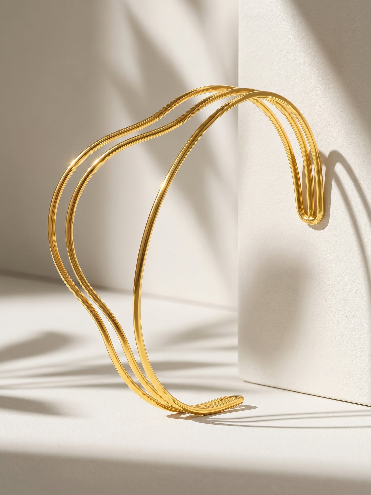 OnnMe by GIVA Three's Company Gold Plated Cuff Bracelet