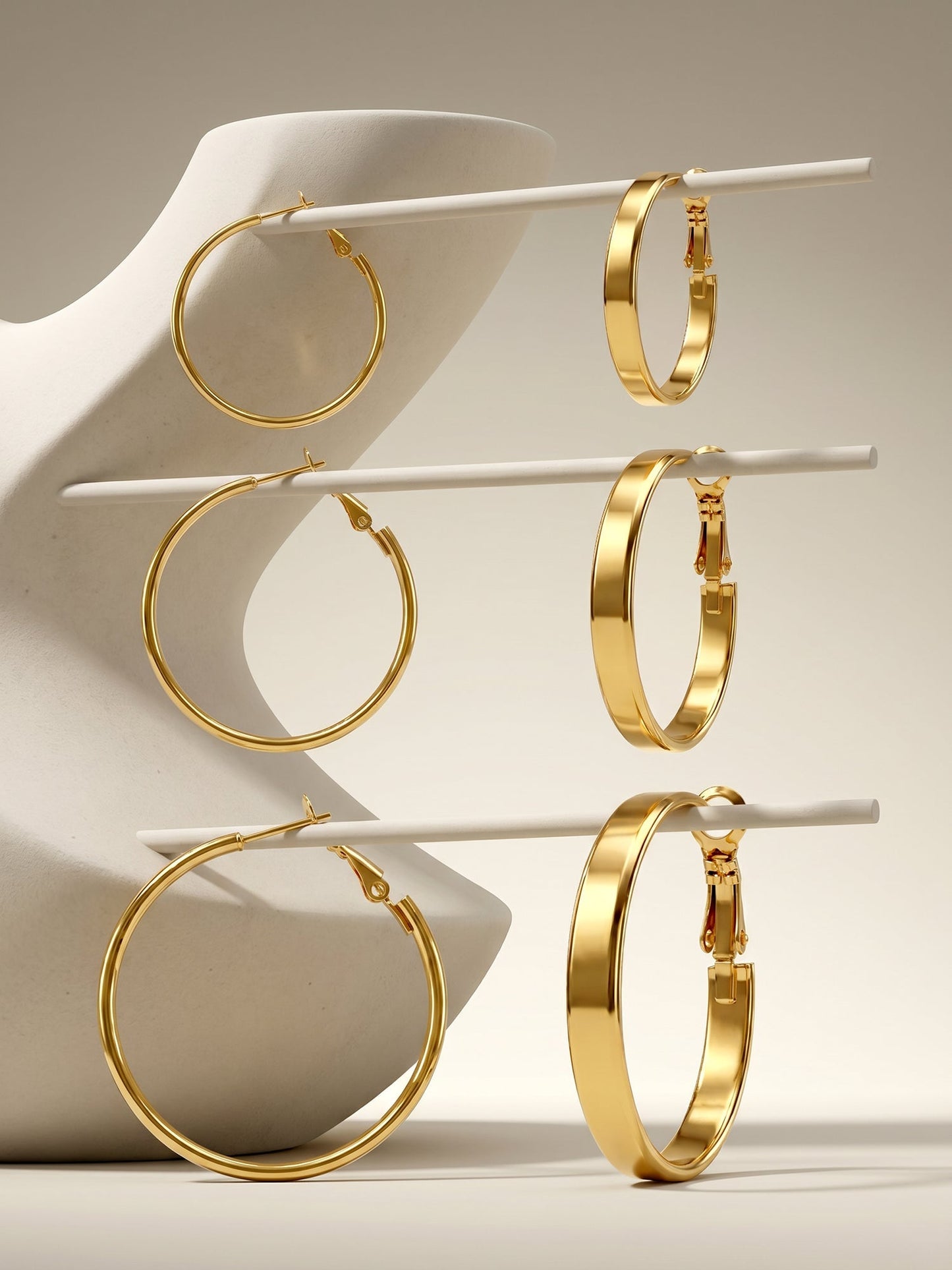 OnnMe by GIVA After Hours Gold Plated Earrings Set