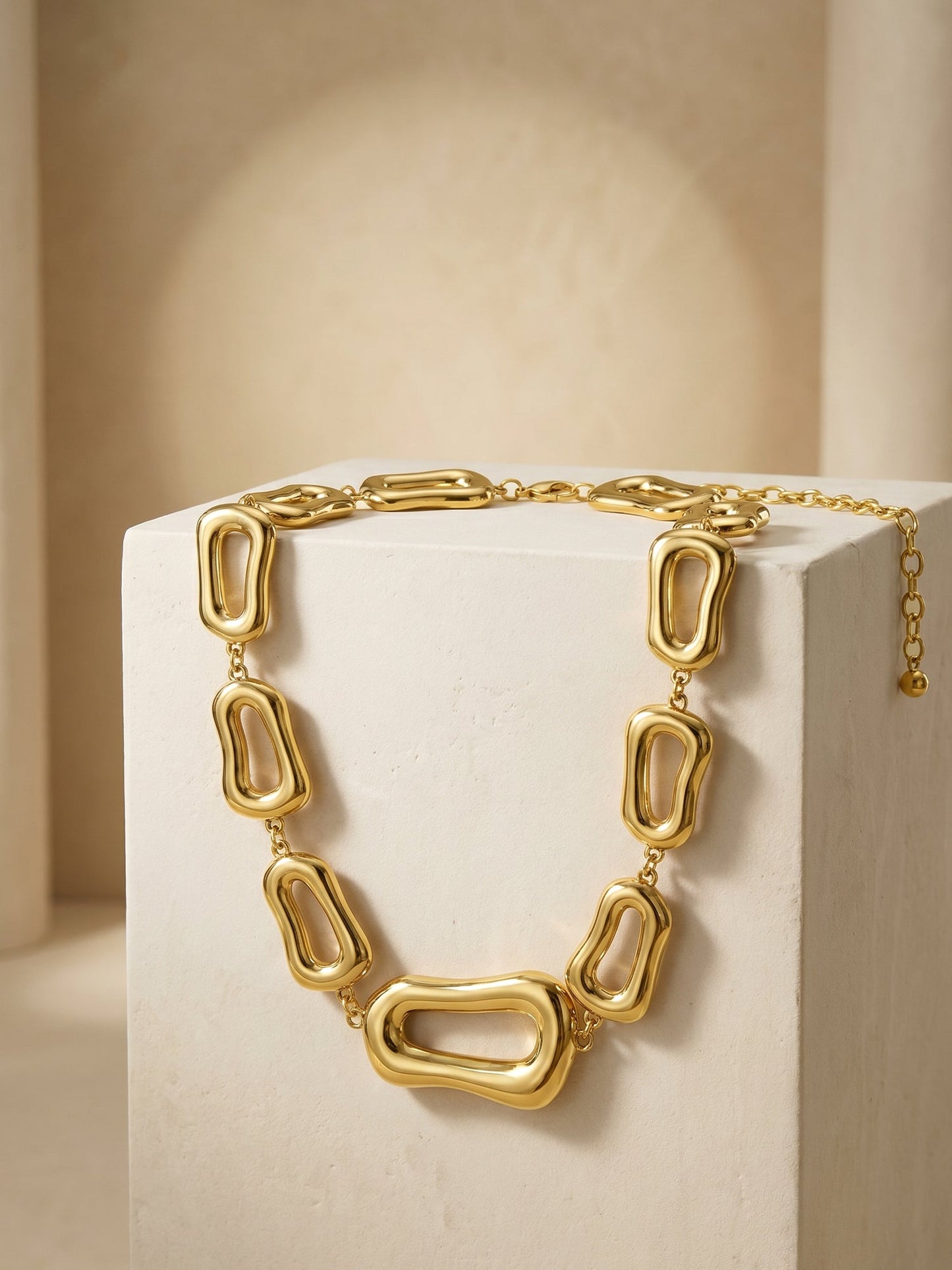 OnnMe by GIVA No Small Talk Gold Plated Necklace