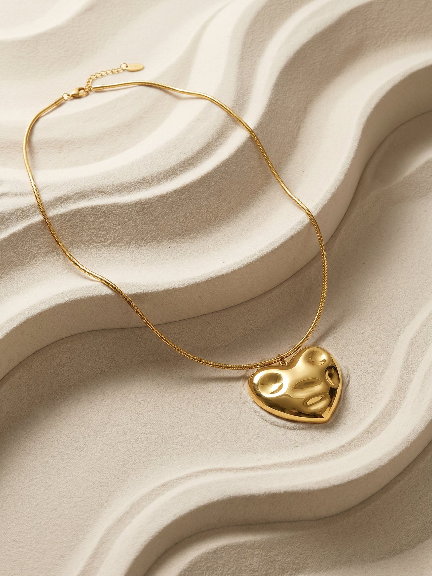 OnnMe by GIVA Crush Code Gold Plated Necklace