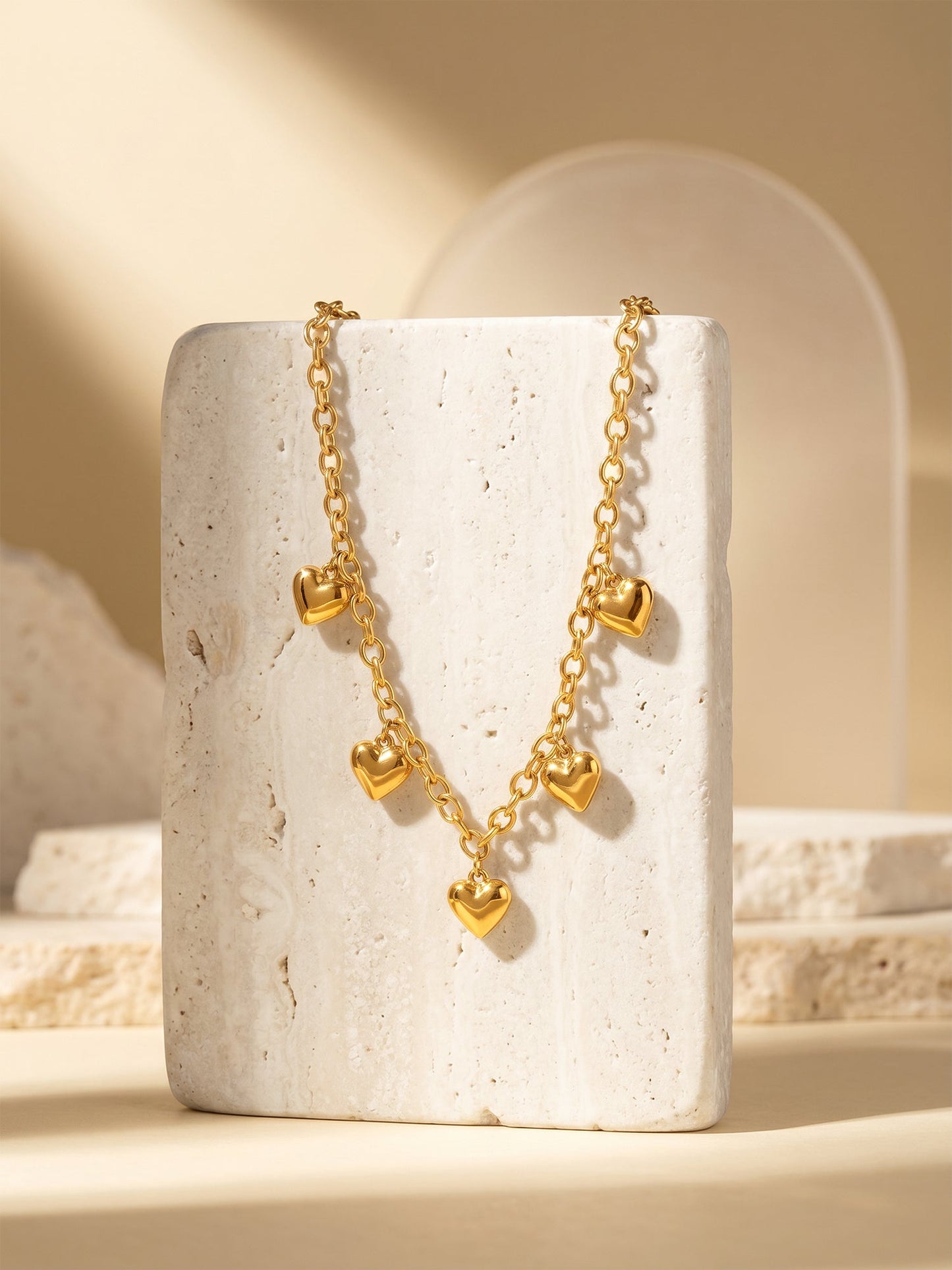 OnnMe by GIVA Love Language Gold Plated Necklace