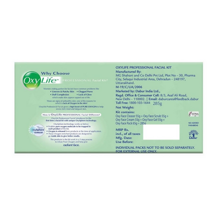 Oxylife Salon Professional Proyouth Pure Oxygen Facial Kit