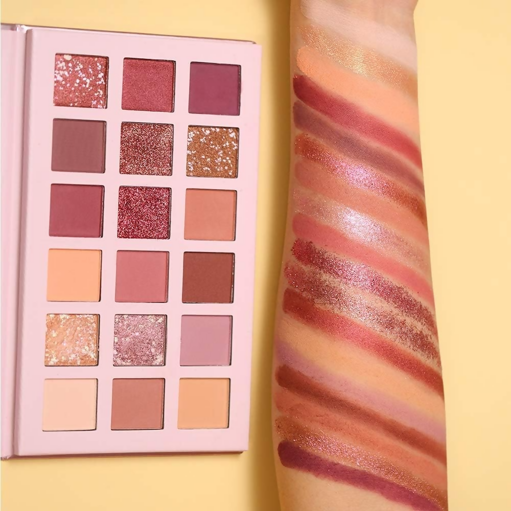 Huda Girl Beauty Rose Gold Remastered & Nude Edition Eyeshadow Palette - 36 Matte and Shimmer Finishes