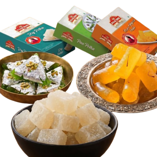 PANCHHI Pan Petha, Kesar Angoori & Dry Petha