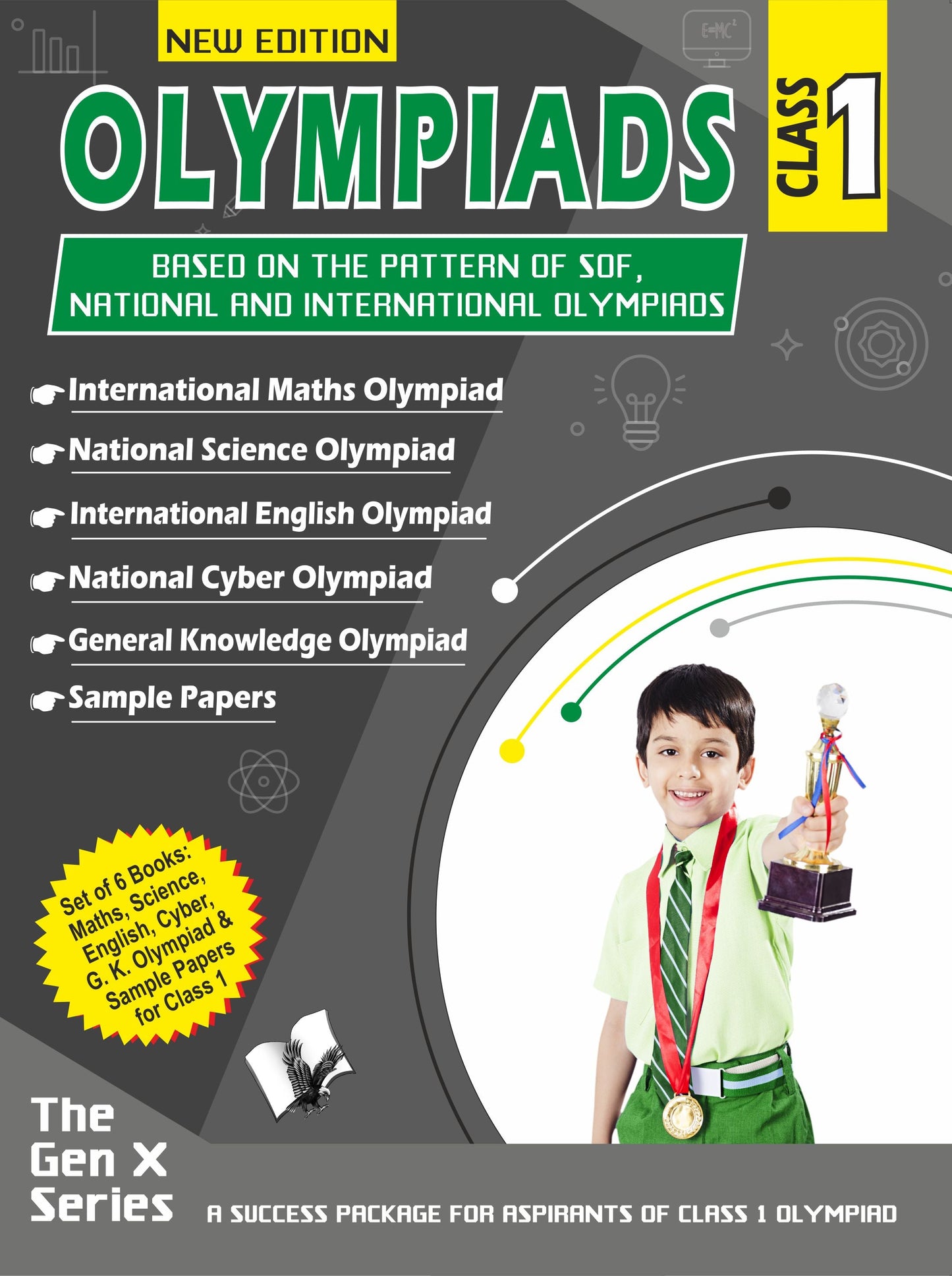 Olympiad Value Pack Class 1 (6 Book Set) by V&S Editorial Board