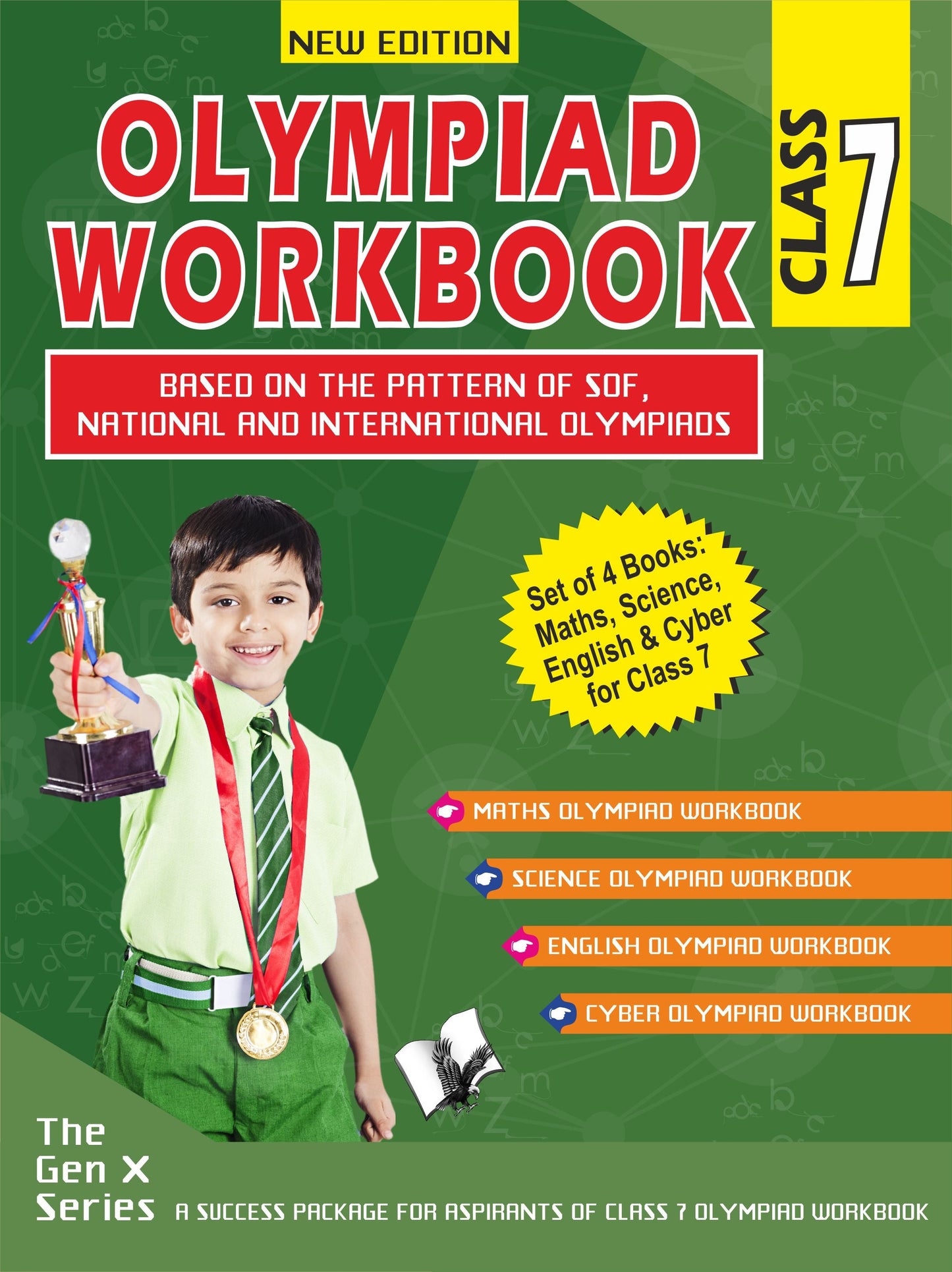 Olympiad Workbook Value Pack Calss 7 (4 Book Set) by V&S Editorial Board
