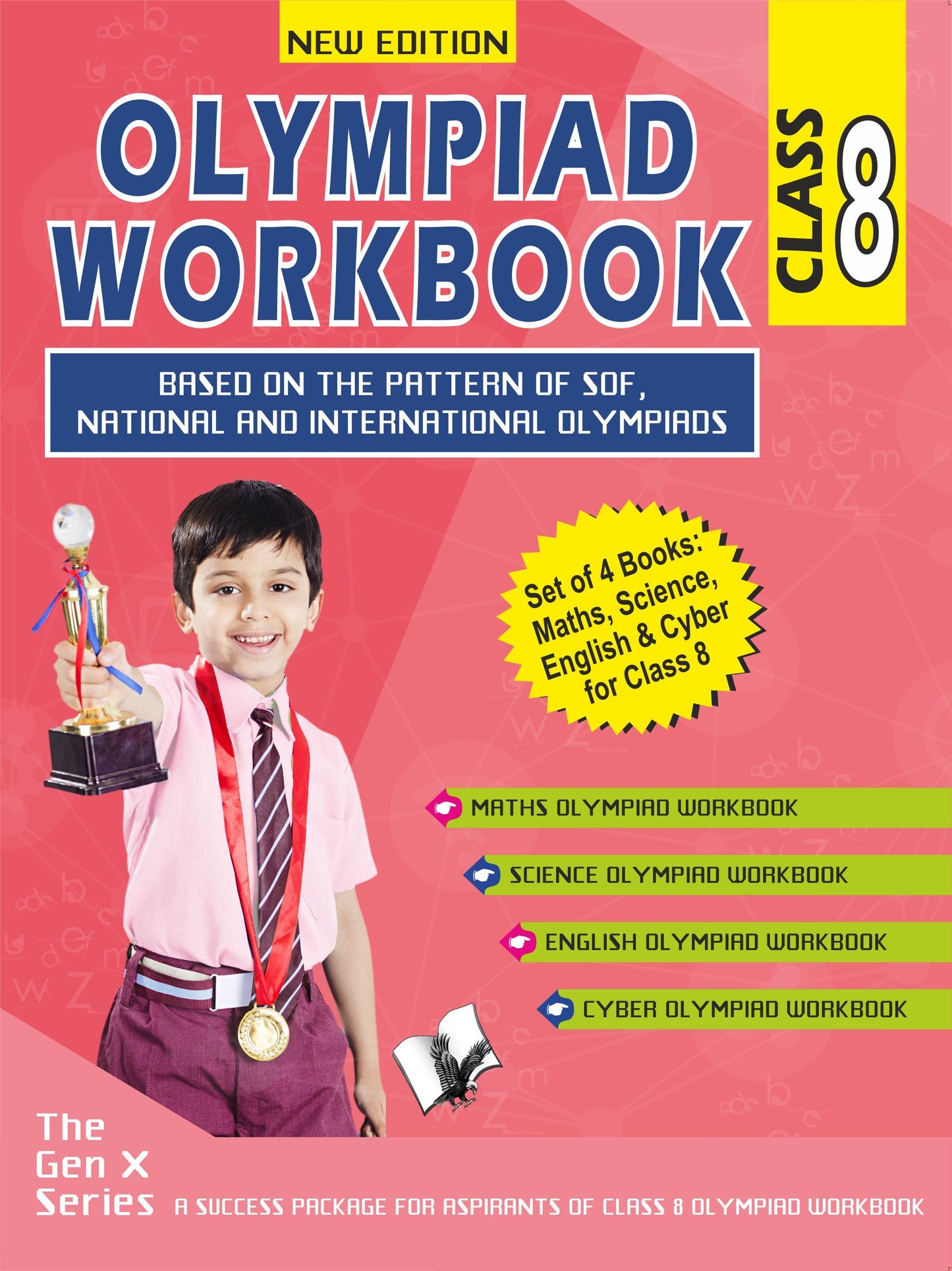 Olympiad Workbook Value Pack Calss 8 (4 Book Set) by V&S Editorial Board