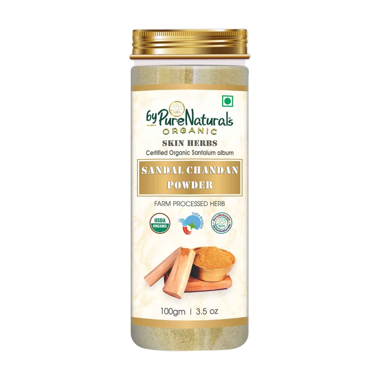 byPureNaturals Organic Sandal Chandan Powder