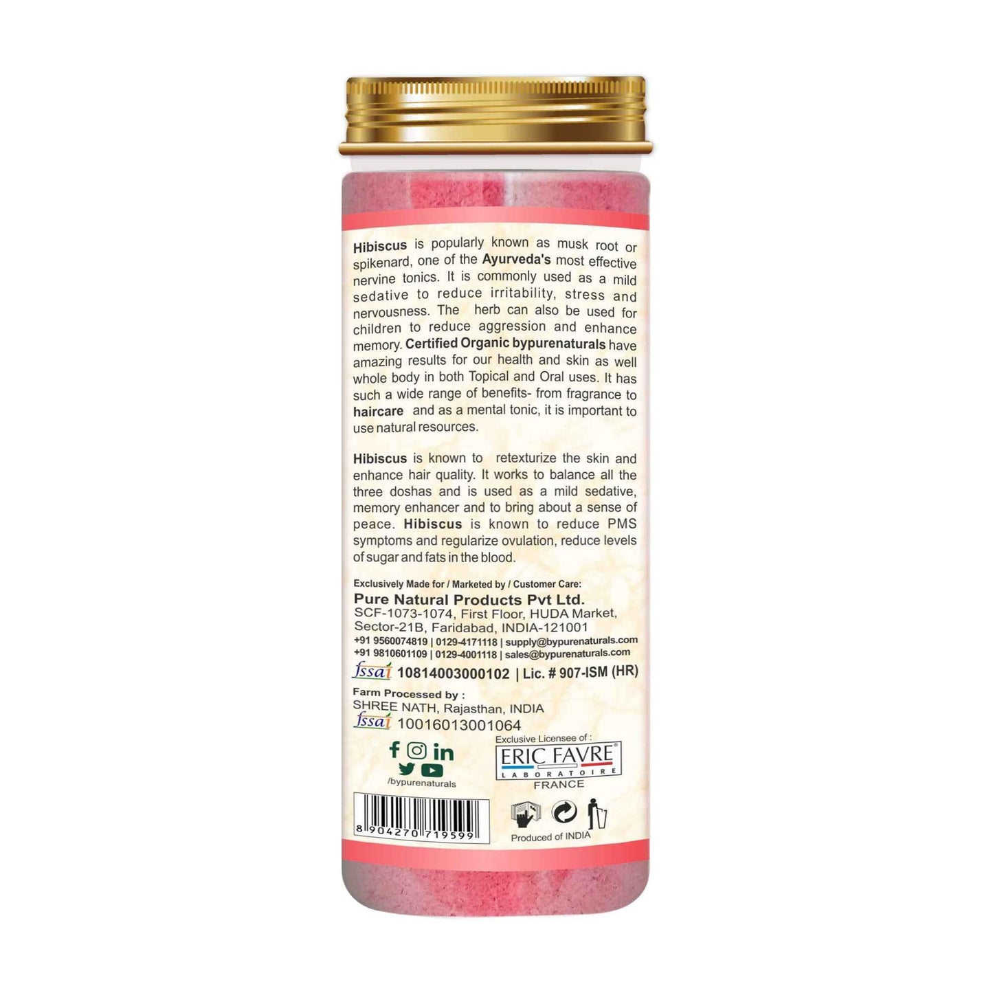 byPureNaturals Organic Hibiscus Powder