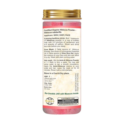 byPureNaturals Organic Hibiscus Powder