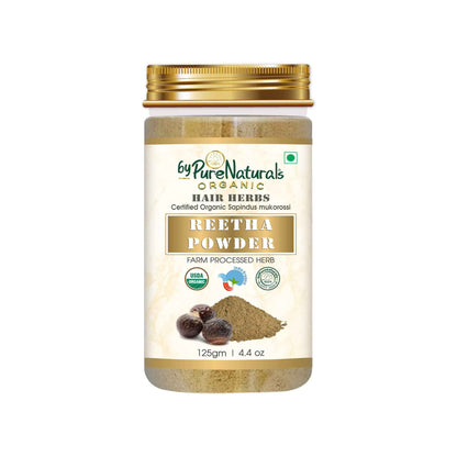 byPureNaturals Organic Reetha Powder
