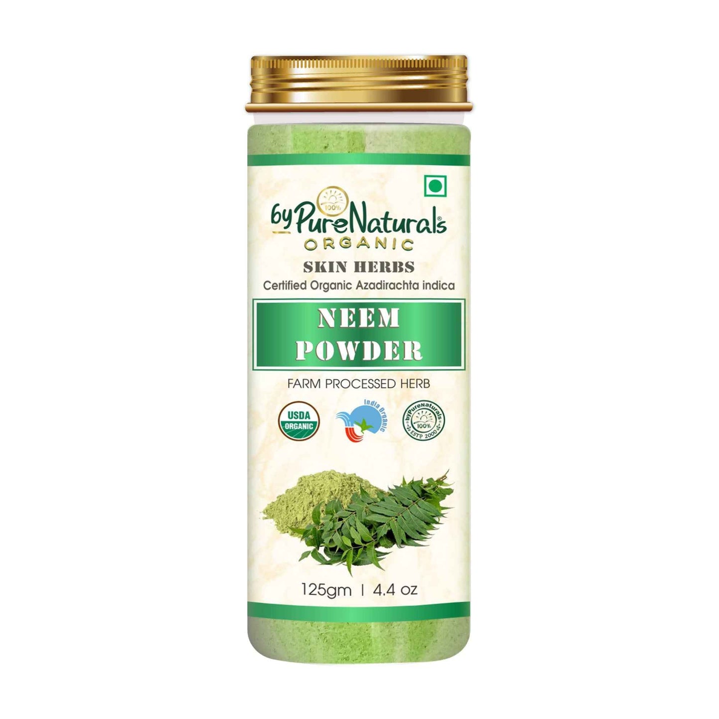 byPureNaturals Organic Neem Powder