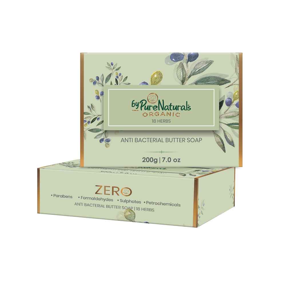 byPureNaturals Organic Herbal Anti Bacterial Butter Soap