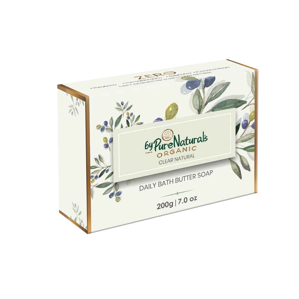 byPureNaturals Organic Shea Butter Clear Natural Soap