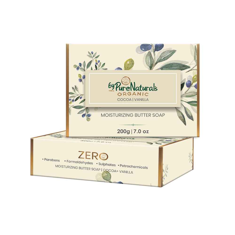 byPureNaturals Organic Shea Butter Cocoa Vanilla Butter Soap