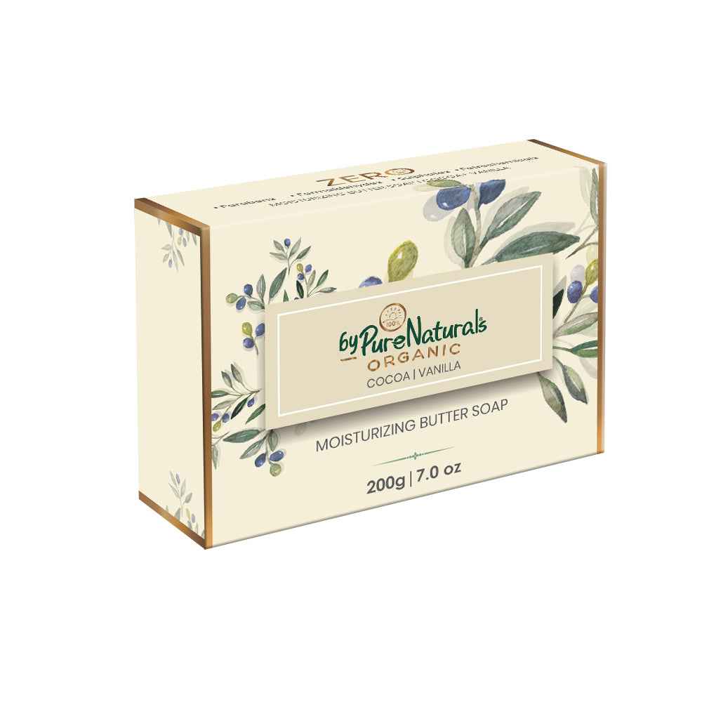 byPureNaturals Organic Shea Butter Cocoa Vanilla Butter Soap