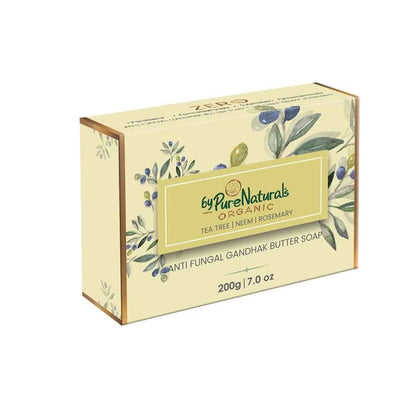 byPureNaturals Organic Shea Butter Neem Tea Tree & Rosemary Soap