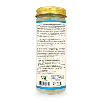 byPureNaturals Organic Skin Detox Kit