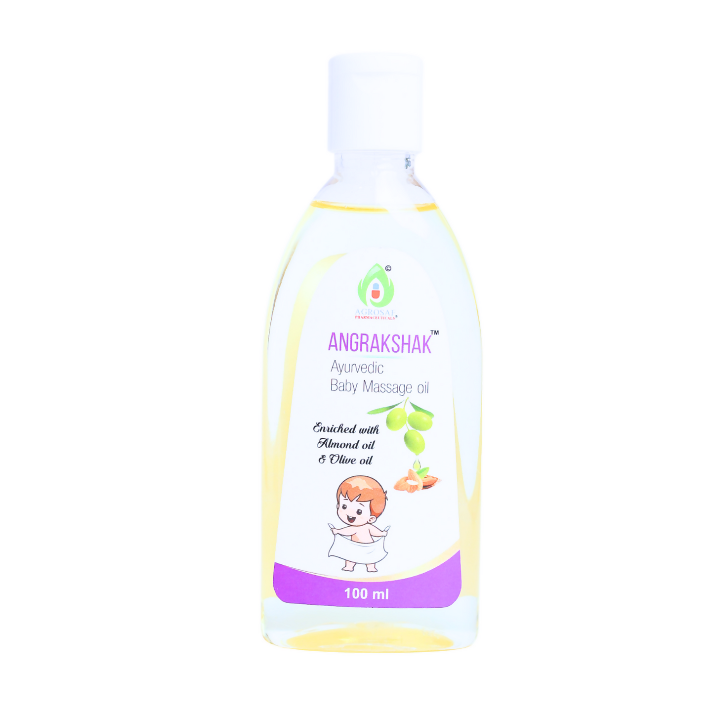 Agrosaf Ang Rakshak Baby Massage Oil