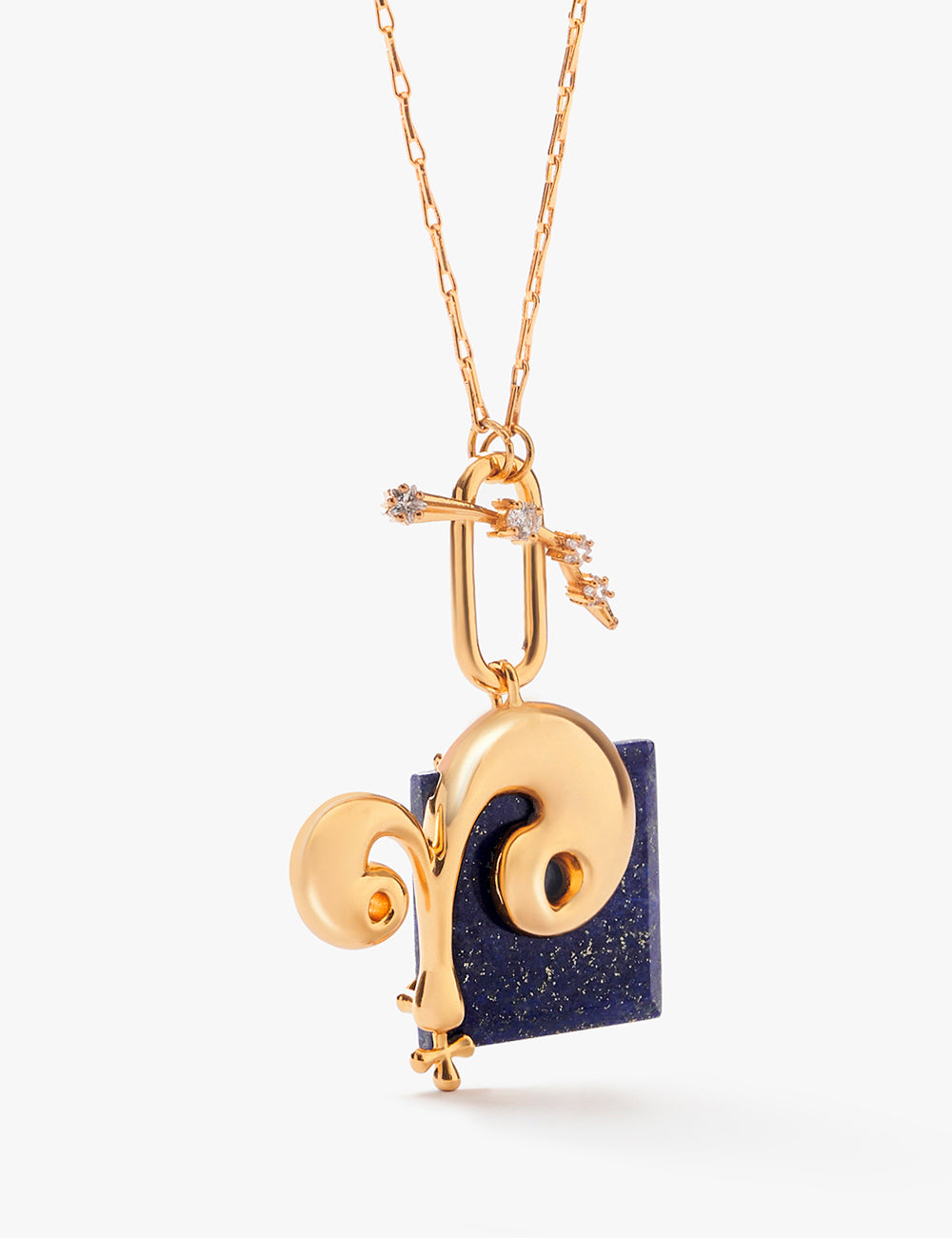 Aries Zodiac Pendant Necklace