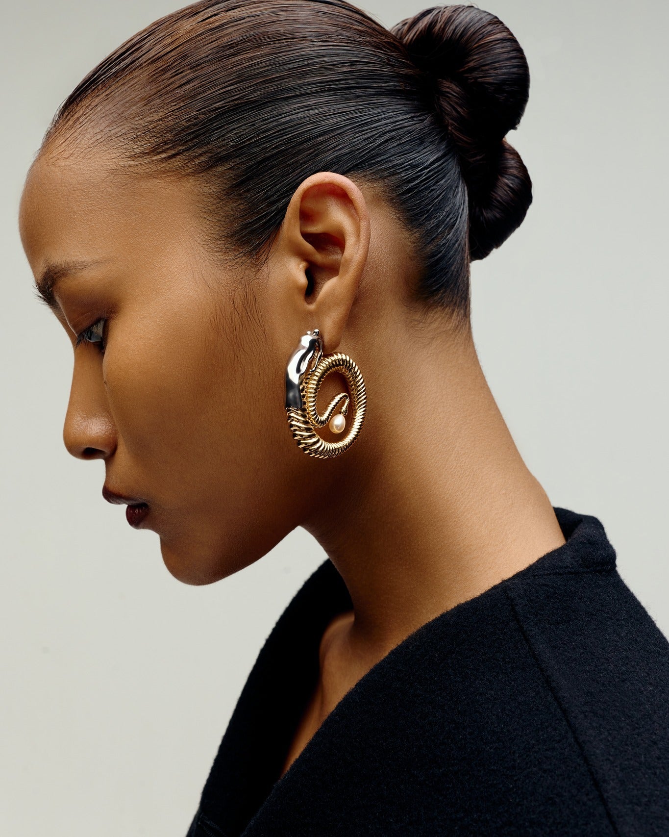 Seris Concentric Hoop Earrings