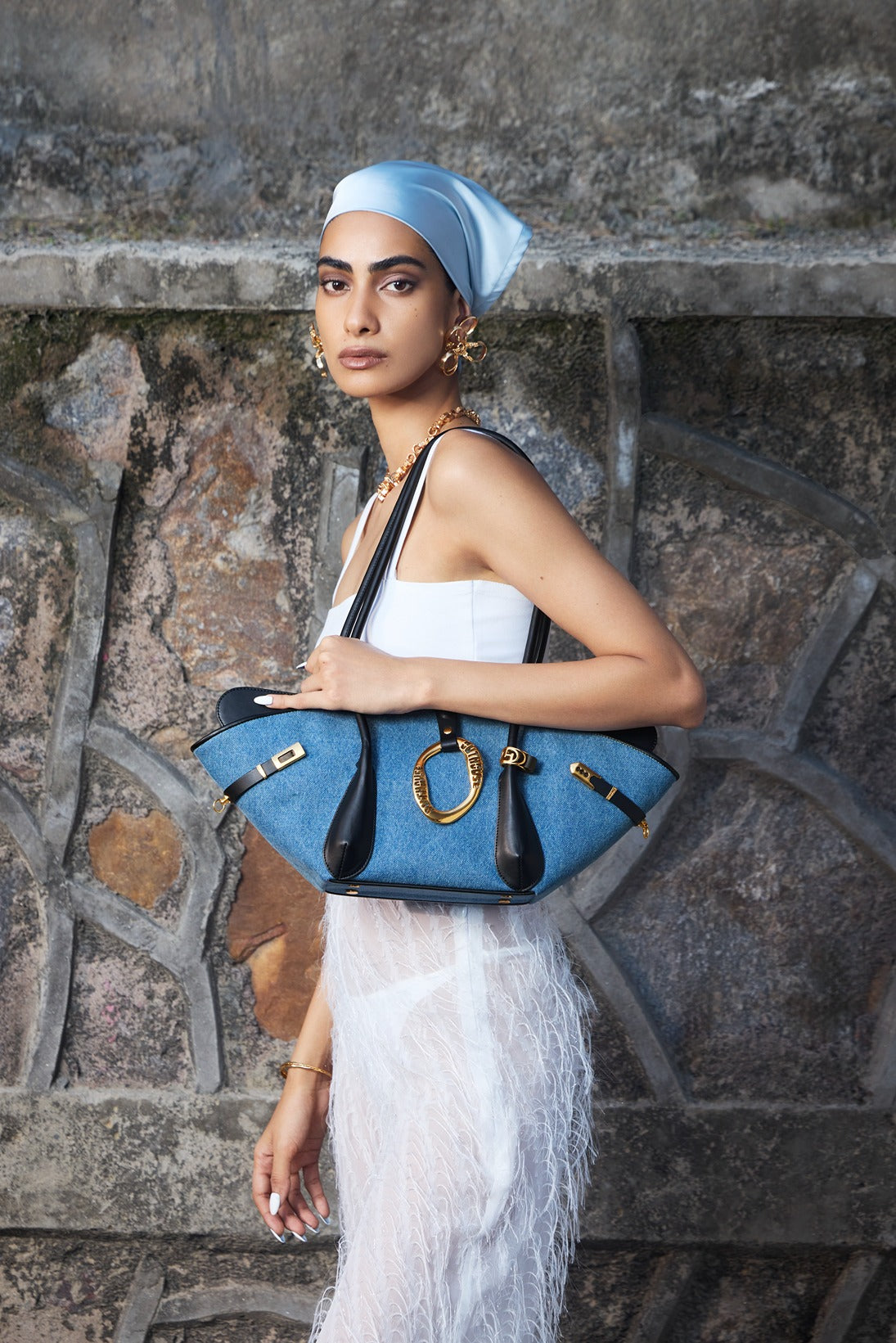 The Resort Boss Bag in Denim Blue