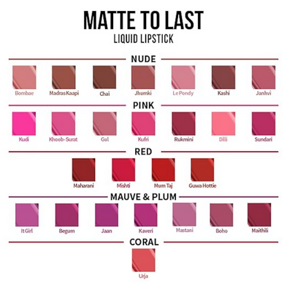 Nykaa Maate To Last Rukmini 22
