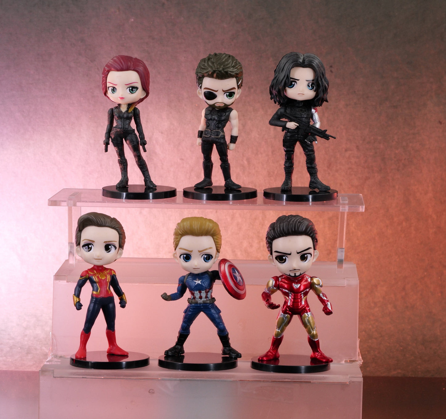 Marval Superheroes Set Of 6 Action Figures (10 Cms)