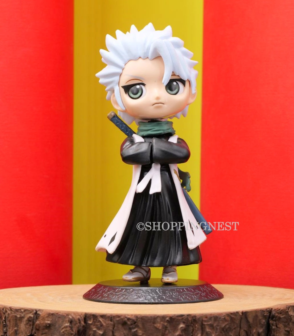 BLEACH TOSHIRO HITSUGAYA Round Stand PVC ANIME ACTION FIGURE | 15CM |